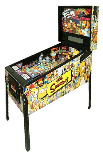 Arcade Multi-Jogos Modelo The Simpsons – Pinball Mania