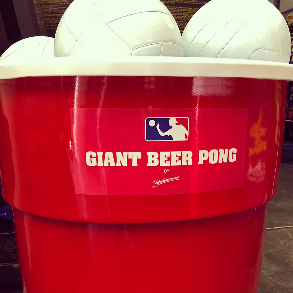 Giant Red Solo Cups For Playing Giant Beer Pong or Giant Flippy Cup