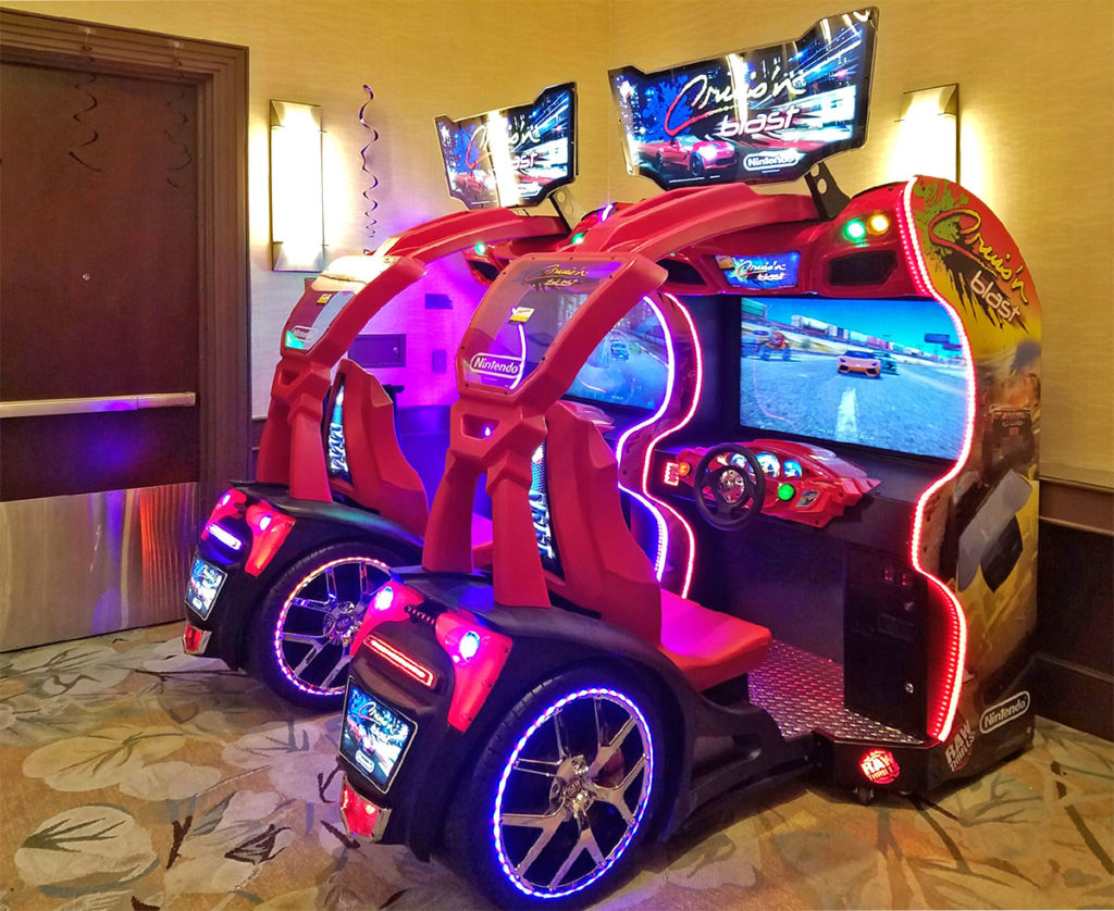 Cruis'n Exotica Racing Simulator Game Rental - Video Amusement Events