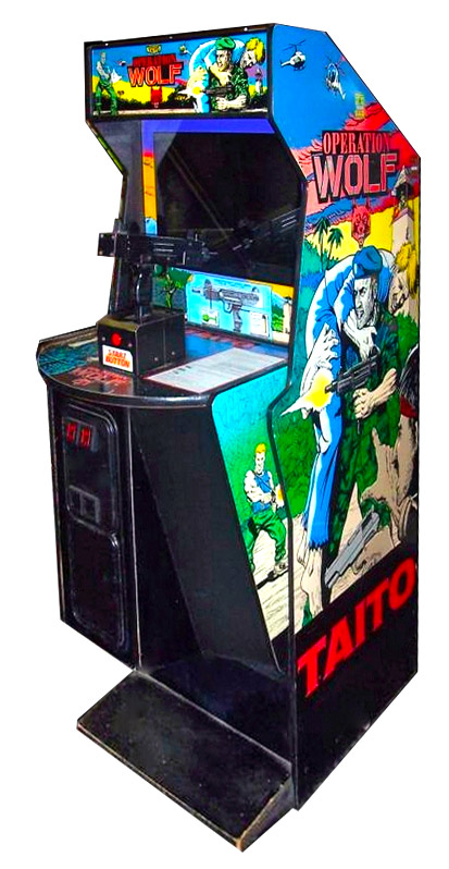 Operation Wolf Classic Arcade Game - Classic 80s Retro Party Rental