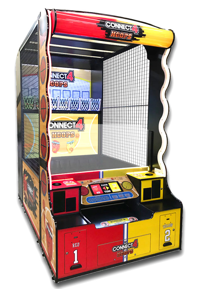 Connect 4 Hoops Arcade Game - Giant sized Game Rental San Francisco