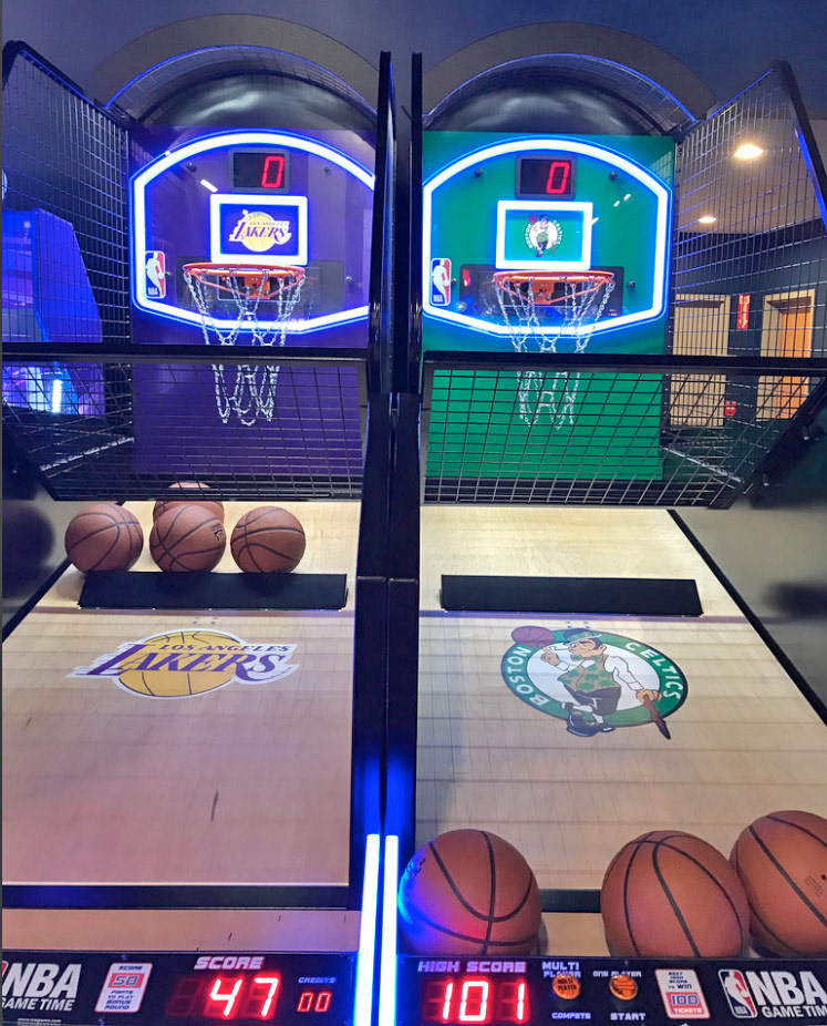 Location de Jeu de Basketball Arcade 202 x 107 x 205 cm - Locaprod