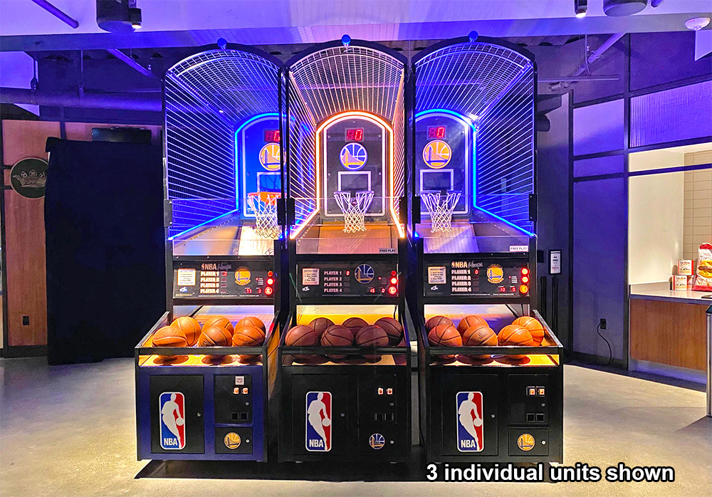NBA Hoops LED Basketball Arcade Game Party Rental - San Francisco